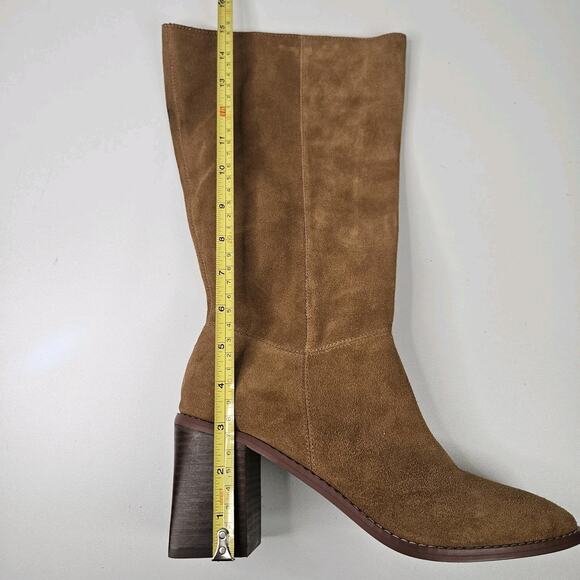 Crown Vintage Ravvi Boot Tan Mid-Calf Slouch Size 9 Western Classic - Picture 11 of 11